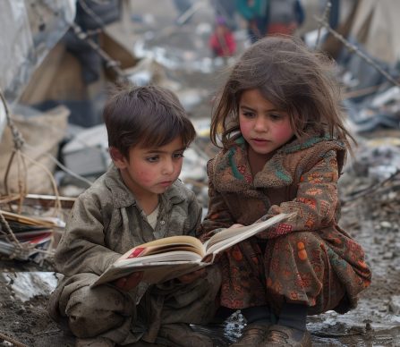 photorealistic-kid-refugee-camp